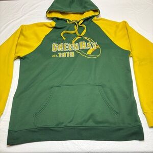 NFL Green Bay Packers RZUO Pullover Hoodie Sweatshirt Men’s XXL Stained